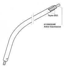 Drive Shaft, Emak Sparta25Tr Sparta250T Sparta26 Tr60E Tr61E Tr92E