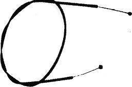Lawnmaster Clutch Cable New Type (146cm)
