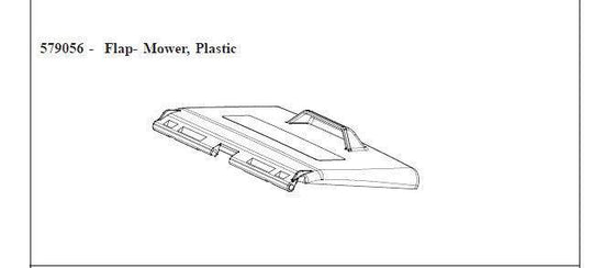 Masport/Morrison Mower Flap 19"/21" 579056