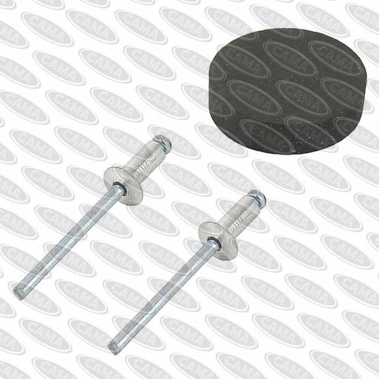 Genuine Greenfield Brake Pad & Rivets #Gt22920