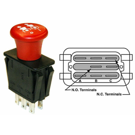 Universal Pto Switch Jd/Kubota/Mtd/Toro