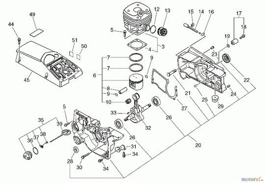 Genuine Echo Piston Rings #10001132431_Aac